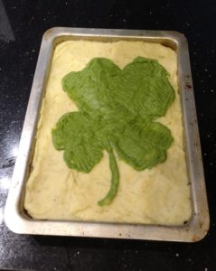 Shamrock Vegan Shepherd's Pie for St. Patrick's Day
